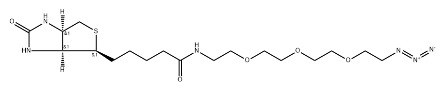 Biotin-PEG4-N3 Structural