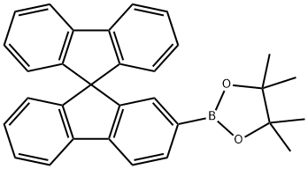 9,9-Spirodifluorene-2-Boronic acid pinacol ester Structural