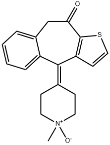 Ketotifen N-Oxide Structural