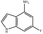 1H-Indol-4-amine,6-fluoro-(9CI) Structural