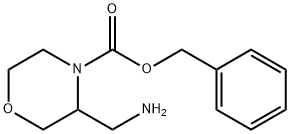 4-Cbz-3-(aMinoMethyl)Morpholine Structural