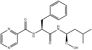 2-PyrazinecarboxaMide, N-[(1S)-2-[[(1R)-1-hydroperoxy-3-Methylbutyl]aMino]-2-oxo-1-(phenylMethyl)ethyl]-