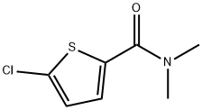 2-ThiophenecarboxaMide, 5-chloro-N,N-diMethyl- Structural