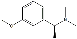 S-(-)-[1-(3-Methoxyphenyl)ethyl]-N,N-diMethylaMine Structural