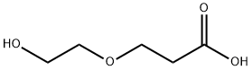 3-(2-hydroxyethoxy)propanoic acid Structural