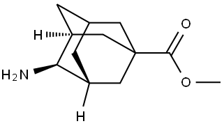 Methyl trans-4-AMino-1-AdaMantane Carboxylate Structural