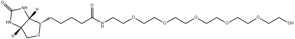 Biotin-PEG6-OH Structural