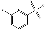 6-CHLORO-PYRIDINE-2-SULFONYL CHLORIDE Structural