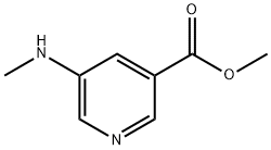 Methyl 5-(MethylaMino)nicotinate Structural