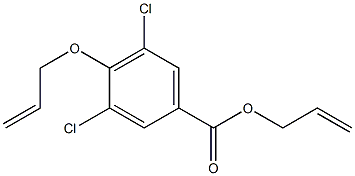 Allyl 4-(allyloxy)-3,5-dichlorobenzoate Structural