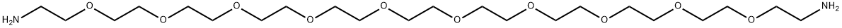 3,6,9,12,15,21,24,27,30-Decaoxadotriacontane-1,32-diaMine Structural