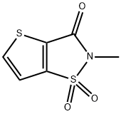 TenoxicaM IMpurity E (2-Methylthieno[2,3-d]isothiazol-3(2H)-one-1,1-dioxide ) Structural