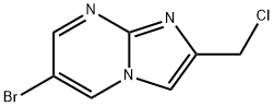 6-Bromo-2-(chloromethyl)imidazo[1,2-a]pyrimidine Structural