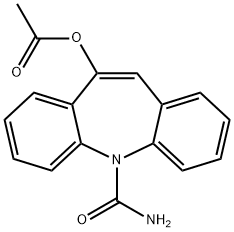 10-Acetoxy-5H-dibenz[b,f]azepine-5-carboxaMide Structural