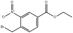 Ethyl4-(bromomethyl)-3-nitrobenzoate Structural