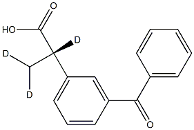rac-Ketoprofen-13CD3 Structural