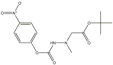 4-nitrophenyl 2-(2-tert-butoxy-2-oxoethyl)-2-Methylhydrazinecarboxylate