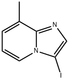 3-Iodo-8-Methyl-iMidazo[1,2-a]pyridine Structural