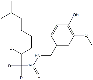 trans-Capsaicin-13C-d3