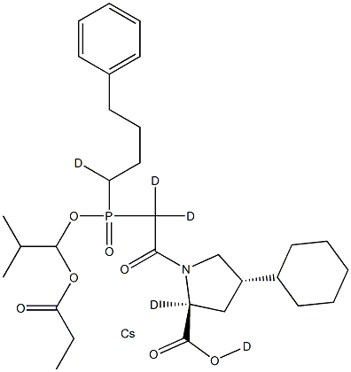 Fosinopril-d5 CesiuM Structural