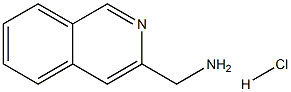 Isoquinolin-3-ylMethanaMine hydrochloride Structural