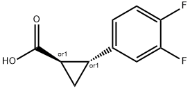 trans-2-(3,4-difluorophenyl) cyclopropanecarboxylic acid