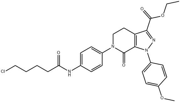 ethyl 6-(4-(5-chloropentanaMido)phenyl)-1-(4-Methoxyphenyl)-7-oxo-4,5,6,7-tetrahydro-1H-pyrazolo[3,4-c]pyridine-3-carboxylate