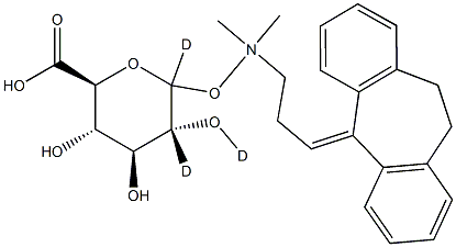 AMitriptyline-N-Glucuronide-d3 Structural