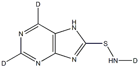 Azathioprine-d3 Structural