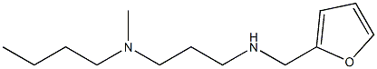 N1-butyl-N3-(furan-2-ylMethyl)-N1-Methylpropane-1,3-diaMine Structural