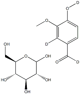 Vanilloside-d3 Structural