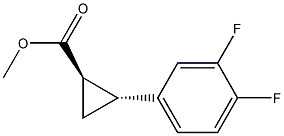 trans-Methyl 2-(3,4-difluorophenyl) cyclopropanecarboxylate