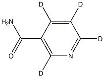 Nicotinamide-d4 Structural