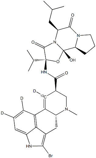 BroMocriptine-13C-d3 Structural