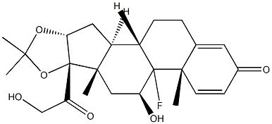 TriaMcinolone IMpurity A (TriaMcinolone 16,21-diacetate) Structural