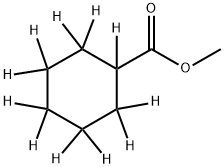 Cyclohexanecarboxylic Acid Methyl Ester-d11 Structural