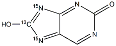 Oxypurinol -13C, 15N2 Structural