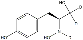 Hydroxy Tyrosol-d3 Structural