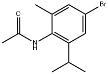 N-(4-broMo-2-isopropyl-6-Methylphenyl)acetaMide Structural