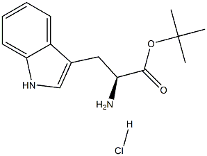 L-Tryptophan tert-butyl ester hydrochloride Structural