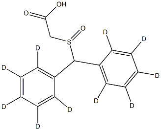 Modafinil Carboxylate-d5 Structural