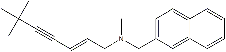 (E)-N,6,6-triMethyl-N-(naphthalen-2-ylMethyl)hept-2-en-4-yn-1-aMine Structural