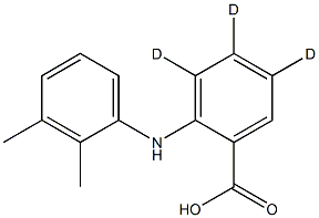 MEFENAMIC ACID-D3 Structural