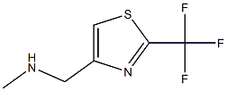 N-Methyl-1-[2-(trifluoroMethyl)thiazol-4-yl]MethanaMine Structural