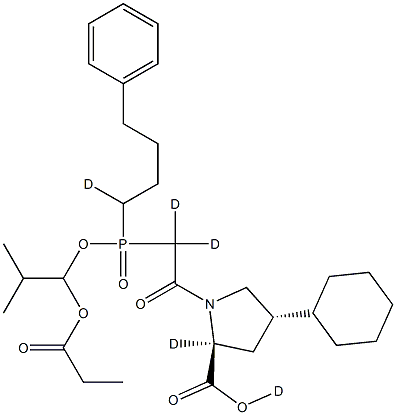 Fosinopril-d5 Structural