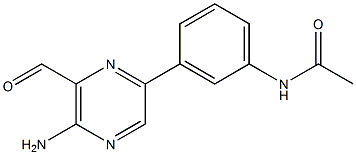 N-(3-(5-aMino-6-forMylpyrazin-2-yl)phenyl)acetaMide