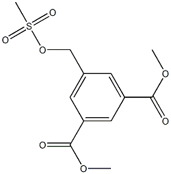 diMethyl 5-(((Methylsulfonyl)oxy)Methyl)isophthalate Structural