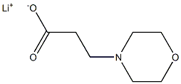 LithiuM 3-Morpholinopropanoate Structural