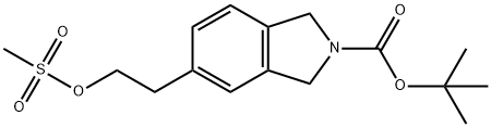 tert-butyl 5-(2-((Methylsulfonyl)oxy)ethyl)isoindoline-2-carboxylate