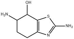 2,6-diamino-4,5,6,7-tetrahydrobenzo[d]thiazol-7-ol Structural